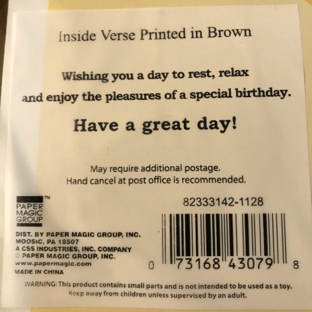 🆕 Paper Magic Group 3D Birthday Card - Picture 2 of 3
